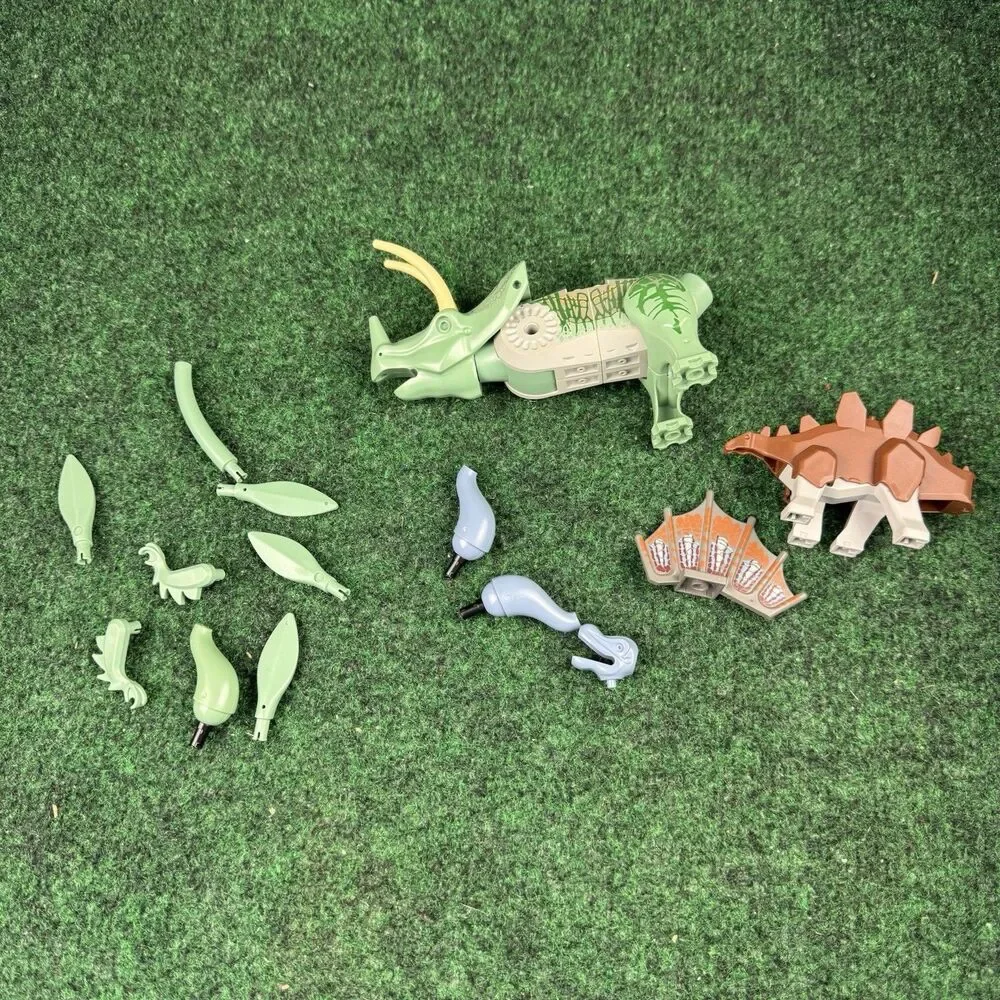 Lot of Lego Dinosaurs Pieces 6719 6720 6721 6722 5955 Mixed Not Complete